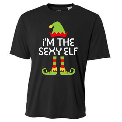 IM The Sexy Elf Matching Christmas Costume Cooling Performance Crew T-Shirt