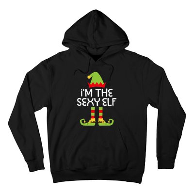 IM The Sexy Elf Matching Christmas Costume Hoodie