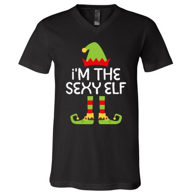 IM The Sexy Elf Matching Christmas Costume V-Neck T-Shirt