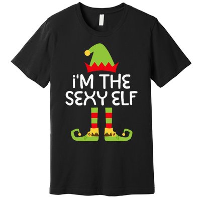 IM The Sexy Elf Matching Christmas Costume Premium T-Shirt