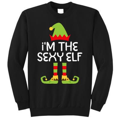 IM The Sexy Elf Matching Christmas Costume Tall Sweatshirt