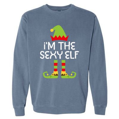 IM The Sexy Elf Matching Christmas Costume Garment-Dyed Sweatshirt