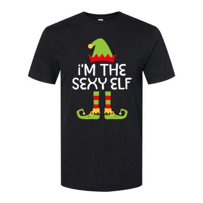 IM The Sexy Elf Matching Christmas Costume Softstyle CVC T-Shirt