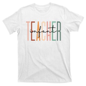 Infant Teacher Squad Early Childhood Teacher Childcare T-Shirt