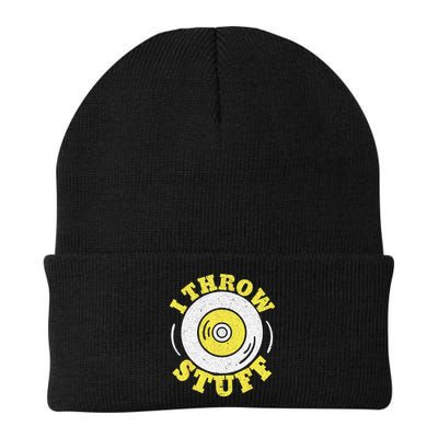 I Throw Stuff Athlete Sport Track And Field Discus Throw Beanie