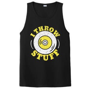 I Throw Stuff Athlete Sport Track And Field Discus Throw PosiCharge Competitor Tank