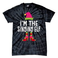 Im The Singing Elf Matching Christmas Elf Tie-Dye T-Shirt