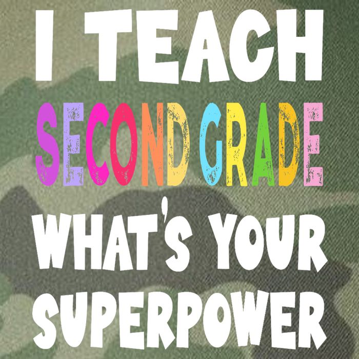 I Teach Second Grade Whats Your Superpower 2nd Grade Teacher Legacy Tie Dye Trucker Hat