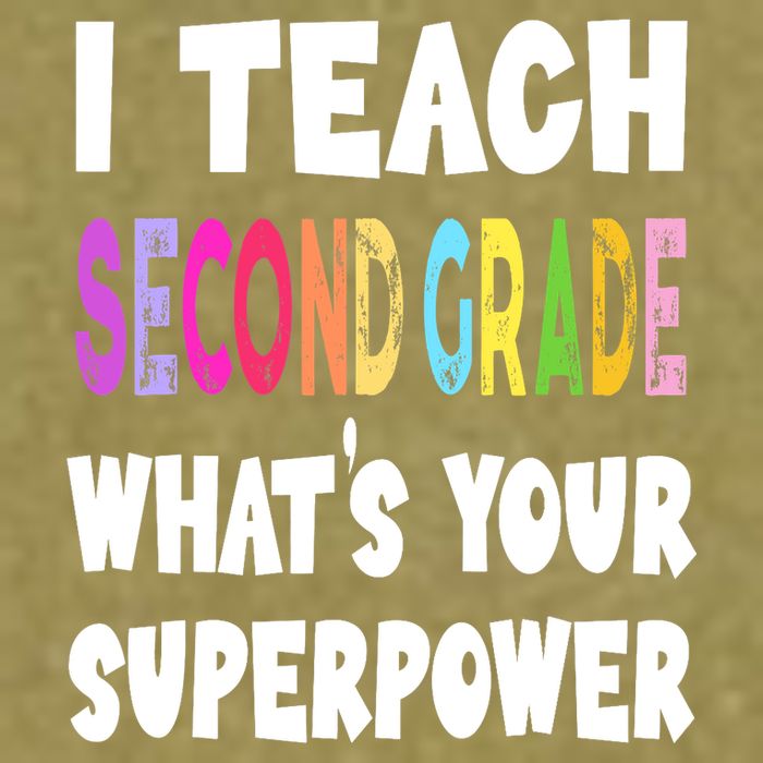 I Teach Second Grade Whats Your Superpower 2nd Grade Teacher Garment-Dyed Women's Muscle Tee