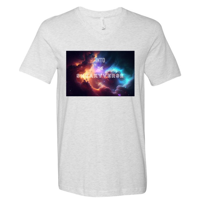 Into The Sneakyverse V-Neck T-Shirt