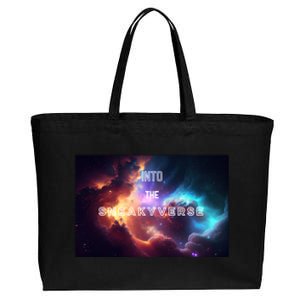 Into The Sneakyverse Cotton Canvas Jumbo Tote