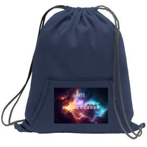 Into The Sneakyverse Sweatshirt Cinch Pack Bag