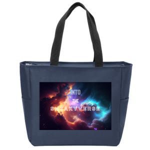 Into The Sneakyverse Zip Tote Bag