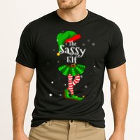 Im The Sassy Elf Matching Christmas Costume Cooling Performance Crew T-Shirt