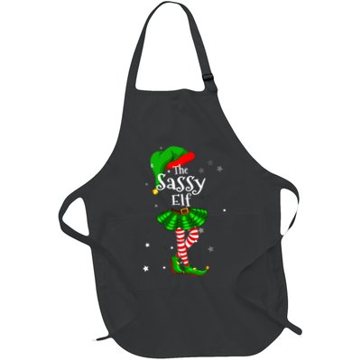 Im The Sassy Elf Matching Christmas Costume Apron