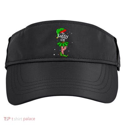 Im The Sassy Elf Matching Christmas Costume Adult Drive Performance Visor