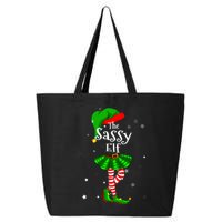Im The Sassy Elf Matching Christmas Costume 25L Jumbo Tote