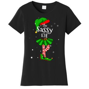 Im The Sassy Elf Matching Christmas Costume Women's T-Shirt