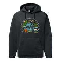 If The Stars Were Made To Worship So Will I Camping Performance Fleece Hoodie