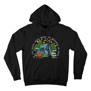 If The Stars Were Made To Worship So Will I Camping Hoodie