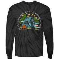 If The Stars Were Made To Worship So Will I Camping Tie-Dye Long Sleeve Shirt