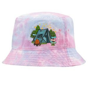 If The Stars Were Made To Worship So Will I Camping Tie-Dyed Bucket Hat