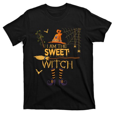 Im The Sweet Witch Matching Halloween Group Costume T-Shirt