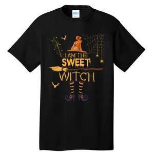 Im The Sweet Witch Matching Halloween Group Costume Tall T-Shirt