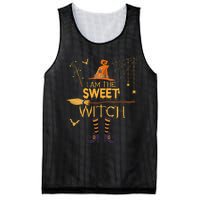 Im The Sweet Witch Matching Halloween Group Costume Mesh Reversible Basketball Jersey Tank