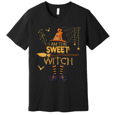 Im The Sweet Witch Matching Halloween Group Costume Premium T-Shirt