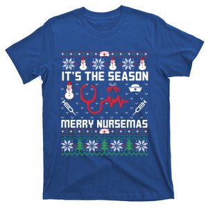 ItS The Season Merry Nursemas Winter Vibes Christmas Great Gift T-Shirt