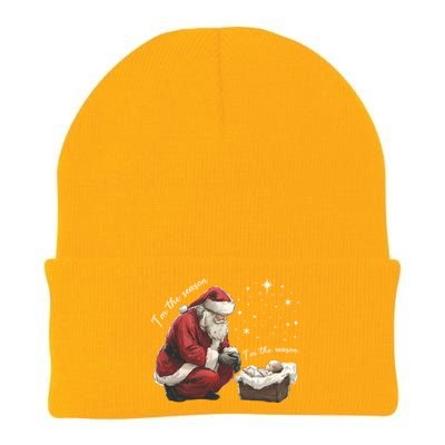 IM The Season IM The Reason Jesus Christian Christmas Gift Knit Cap Winter Beanie