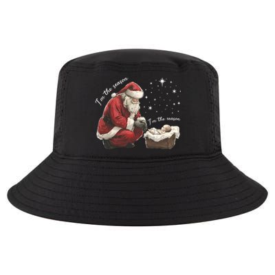 IM The Season IM The Reason Jesus Christian Christmas Gift Cool Comfort Performance Bucket Hat