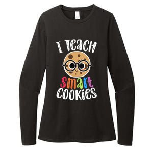 I Teach Smart Cookies Funny Cute Back To School Teacher Gift Womens CVC Long Sleeve Shirt