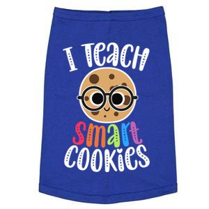 I Teach Smart Cookies Funny Cute Back To School Teacher Gift Doggie Tank