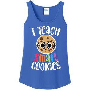 I Teach Smart Cookies Funny Cute Back To School Teacher Gift Ladies Essential Tank