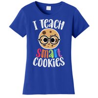 I Teach Smart Cookies Funny Cute Back To School Teacher Gift Women's T-Shirt