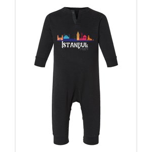 Istanbul Turkey Souvenir Infant Fleece One Piece