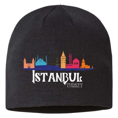 Istanbul Turkey Souvenir Sustainable Beanie