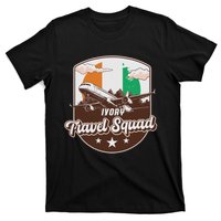 Ivory Travel Squad Adventure Airplane Travel Ivory Coast T-Shirt