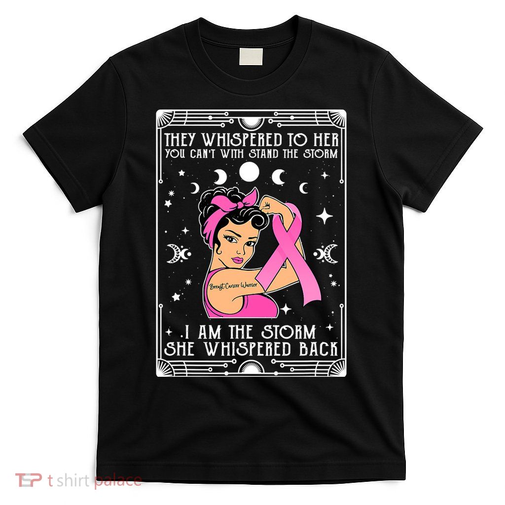 I'm The Storm Strong Womens Survivor Funny Breast Cancer T-Shirt