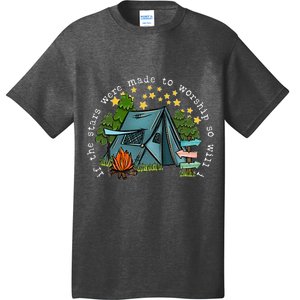 If The Stars Were Made To Worship So Will I Camping T-Shirt