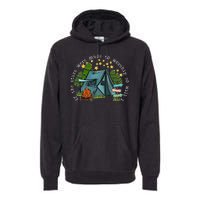 If The Stars Were Made To Worship So Will I Camping Premium Hoodie