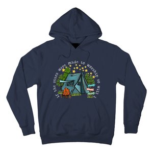 If The Stars Were Made To Worship So Will I Camping Hoodie