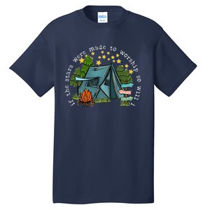 If The Stars Were Made To Worship So Will I Camping Tall T-Shirt