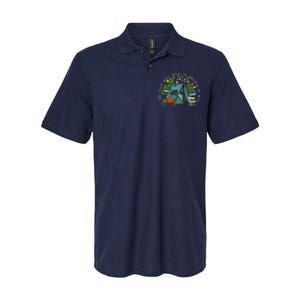 If The Stars Were Made To Worship So Will I Camping Softstyle Adult Sport Polo