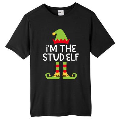 IM The Stud Elf Matching Christmas Elf Tall Fusion ChromaSoft Performance T-Shirt