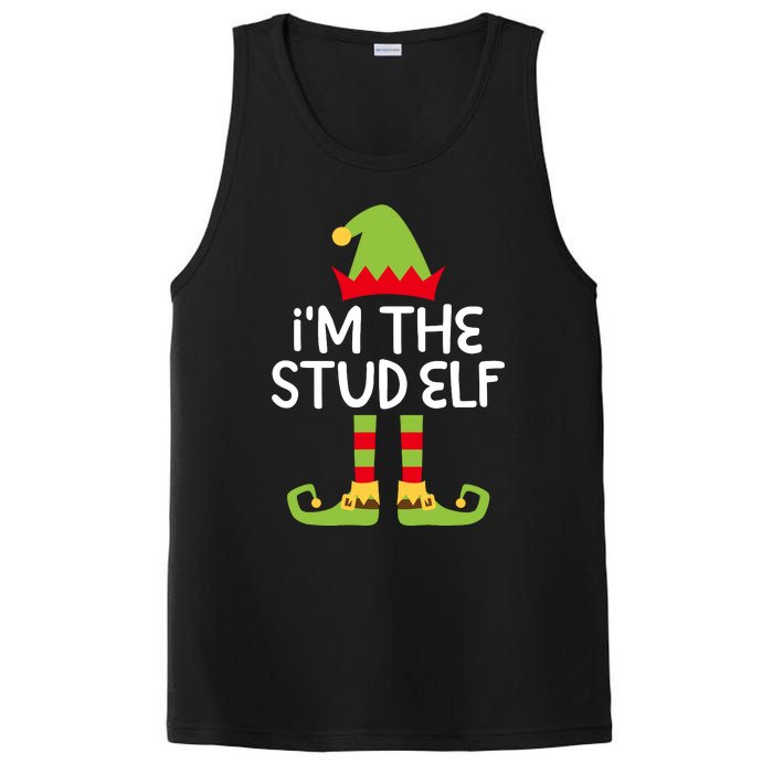 IM The Stud Elf Matching Christmas Elf PosiCharge Competitor Tank