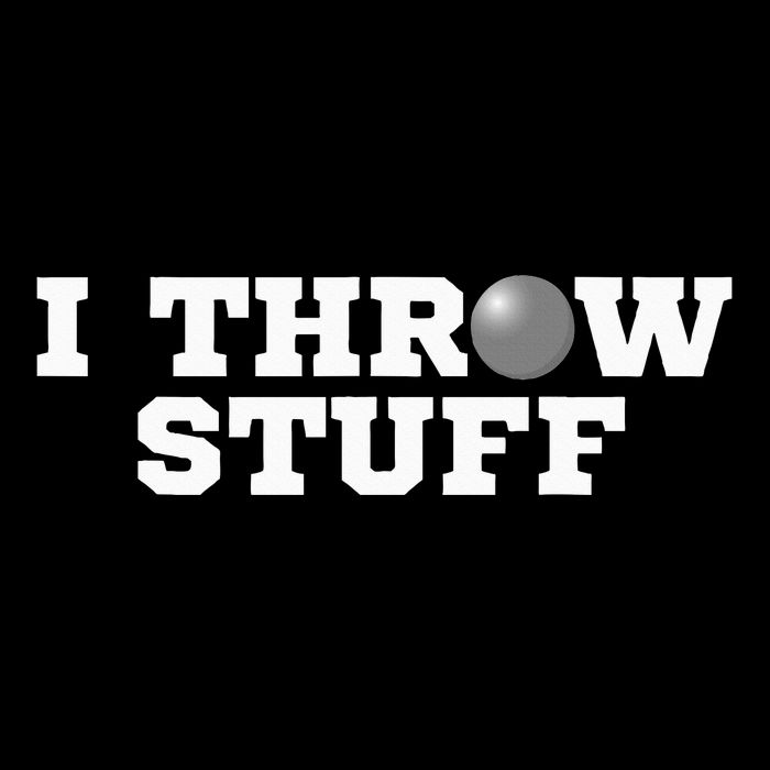 I Throw Stuff Shot Put Athlete Throwing Bucket Hat