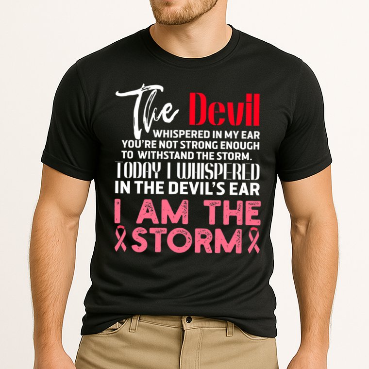 I'm The Storm Breast Cancer Cooling Performance Crew T-Shirt